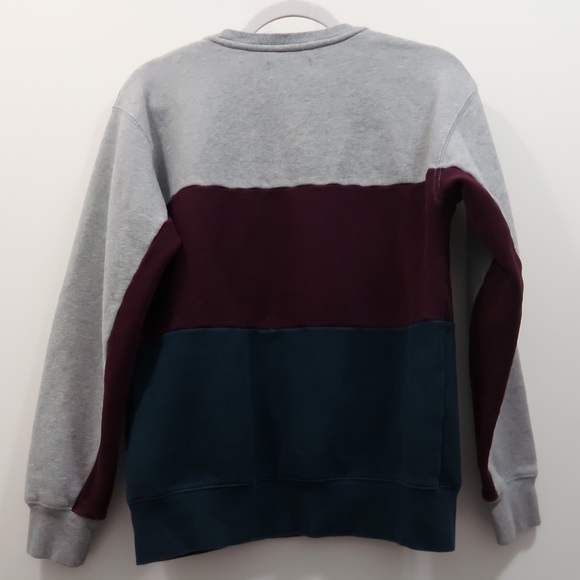 TNA Cotton Colorblock Pullover Sweatshirt - Picture 6 of 7